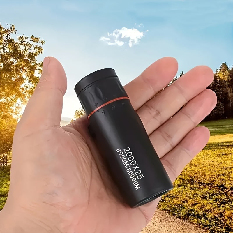 2000x25 HD Monocular Telescope 🔭 | High Power & Pocket-Sized for Outdoor Adventures